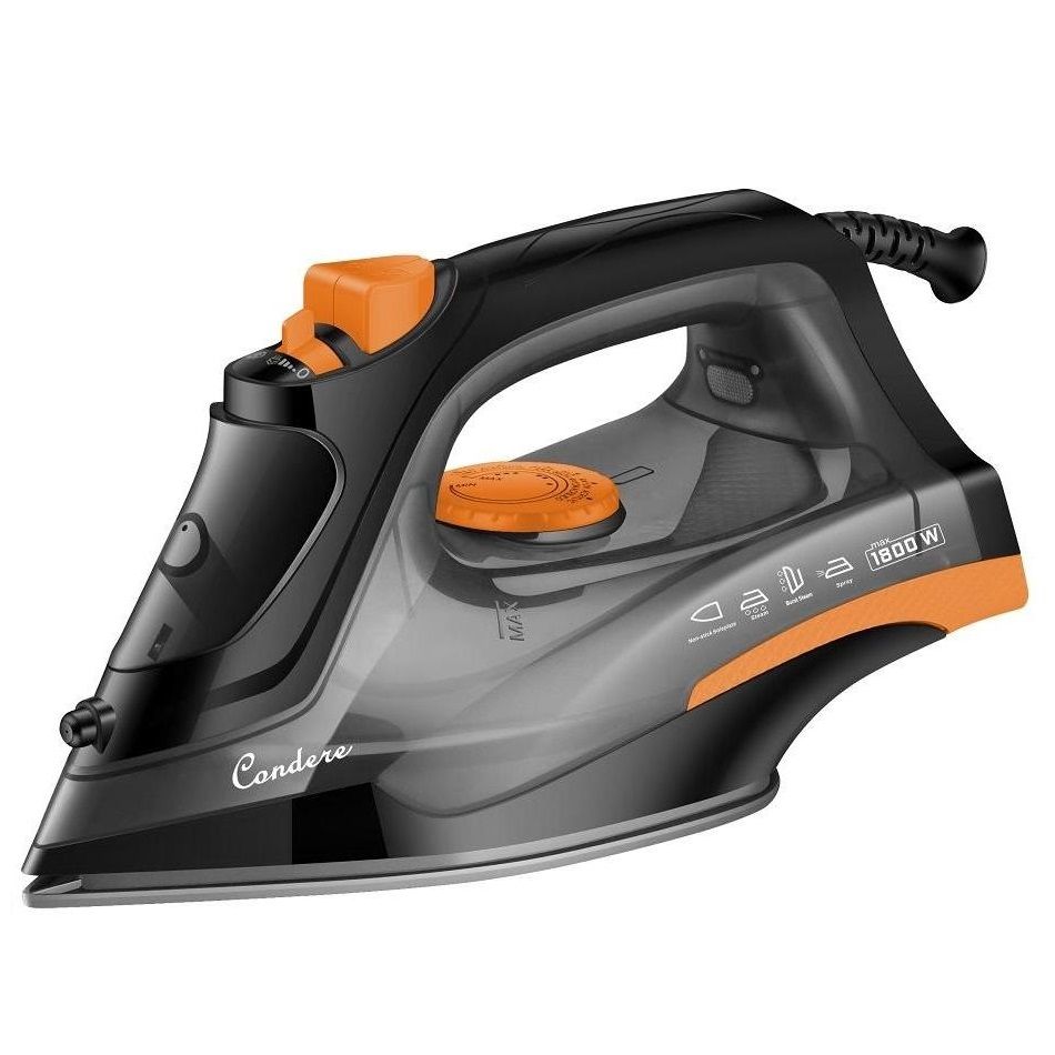 CONDERE EL-3504 Steam Iron for Clothes, Travel Portable Electric Iron