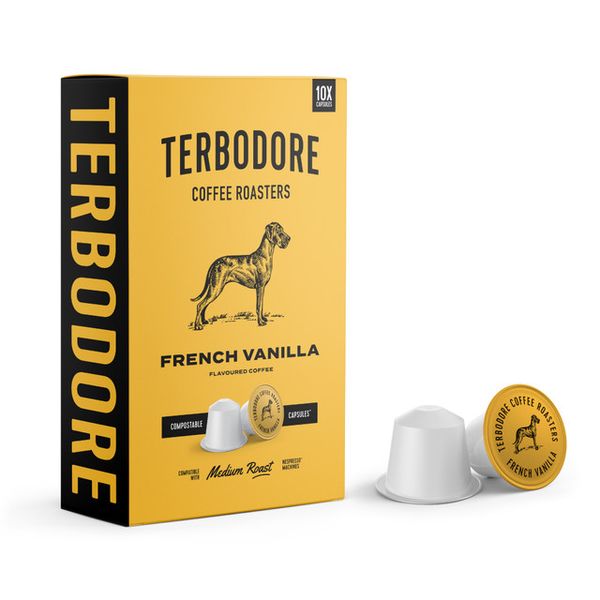 Terbodore French Vanilla - 10 Nespresso compatible coffee capsules