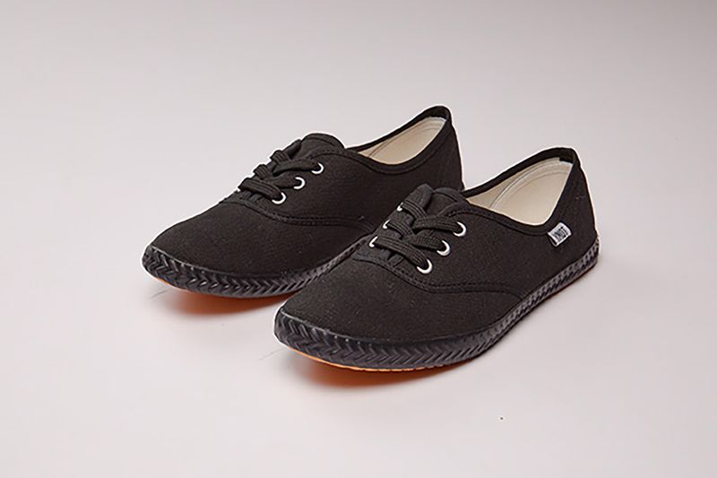 Tomy Original Ladies Black Canvas Sneaker