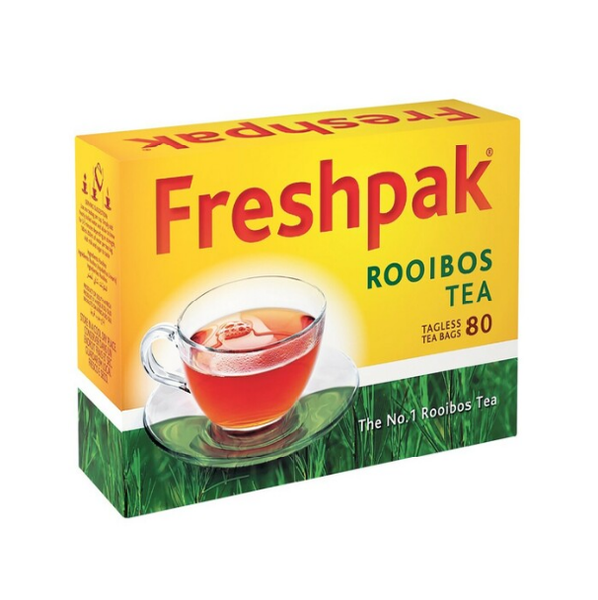 Freshpak Rooibos Teabags Tagless 4 x 80's