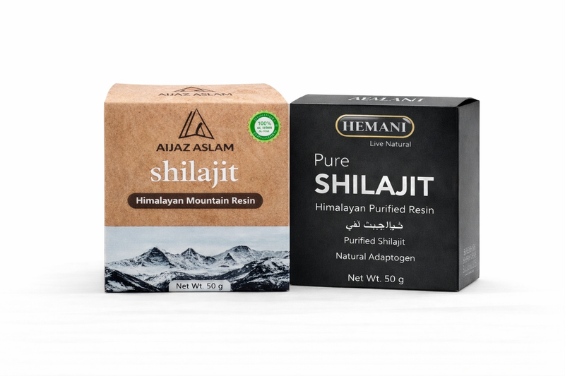 Himalayan Shilajit Resin Combo 2 Pack - Purified Mountain Extract
