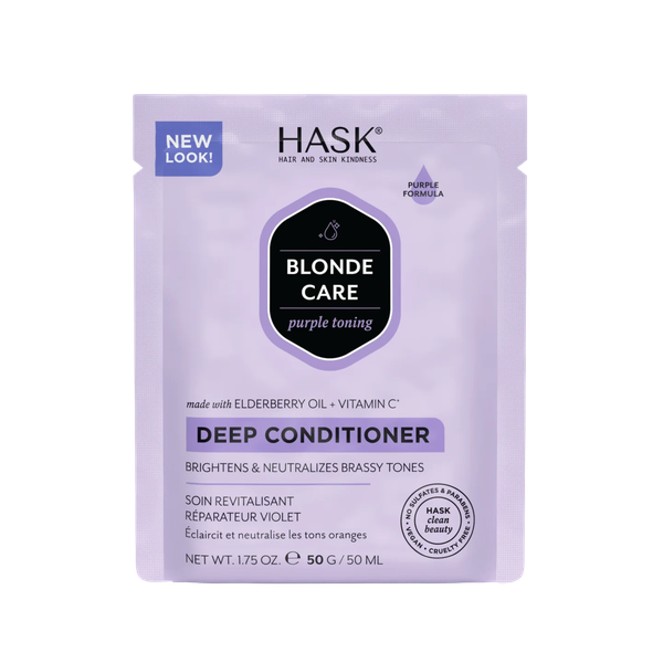 Hask Blonde Care Purple Toning Deep Conditioner 50ml