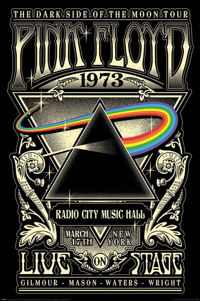 Pink Floyd (1973) Poster