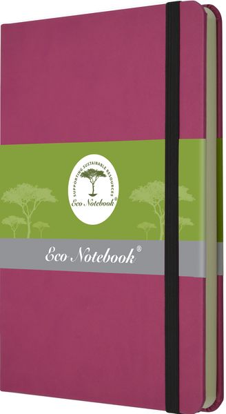 Eco Notebook, A5 - Pink