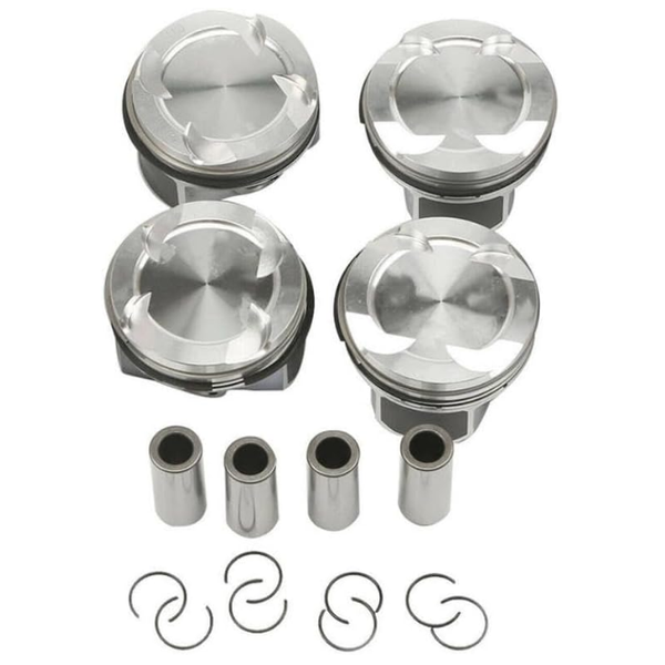 BMW 2.0L Turbo B46 B48 Engine Pistons Rings Set (82mm) 15-20 - 11258623326