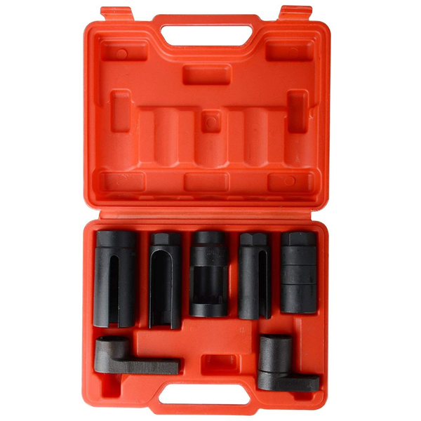 7-Piece Oxygen Sensor Socket Kit for Auto, Industrial and Workshop Use