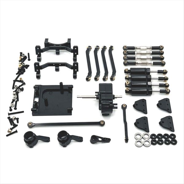 for 1/12 Mn99S Rc Car Upgrade Parts Black