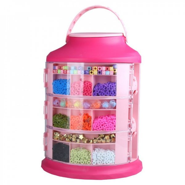 QYNIAL DIY Bead Jewelry Making Kit: Portable Storage Box &amp; Craft Gift Set