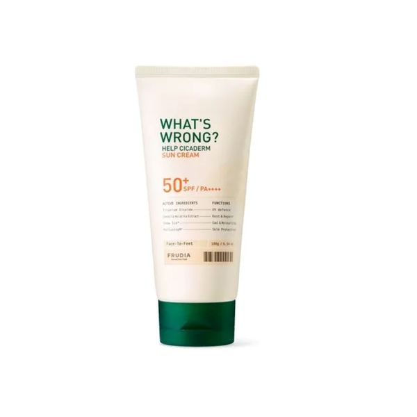 Frudia What's Wrong Help Cicaderm Sun Cream - Korean Skin Care