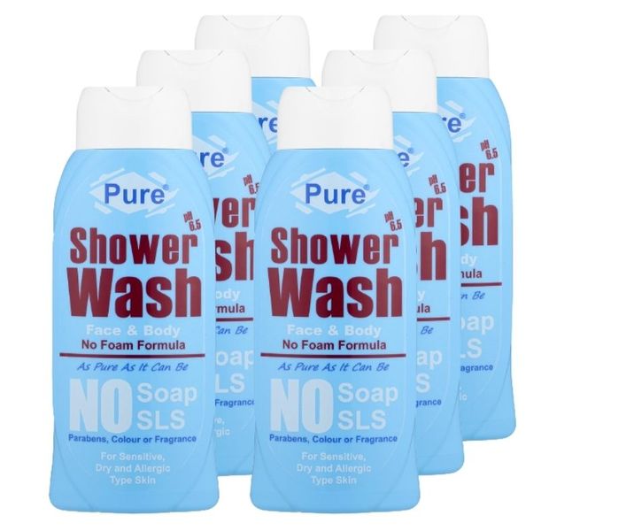 Pure Shower Wash 6 x Pack