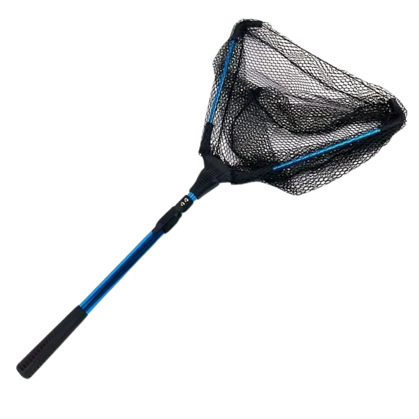Foldable Telescopic Aluminum Handle Fishing Net for Freshwater &amp; Saltwater