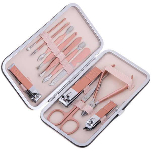 Professional Nail Clippers Kit - 12 In 1 Grooming