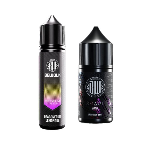 Bewolk SMART Shot 25MG - Dragonfruit Lemonade (60ml Combo)