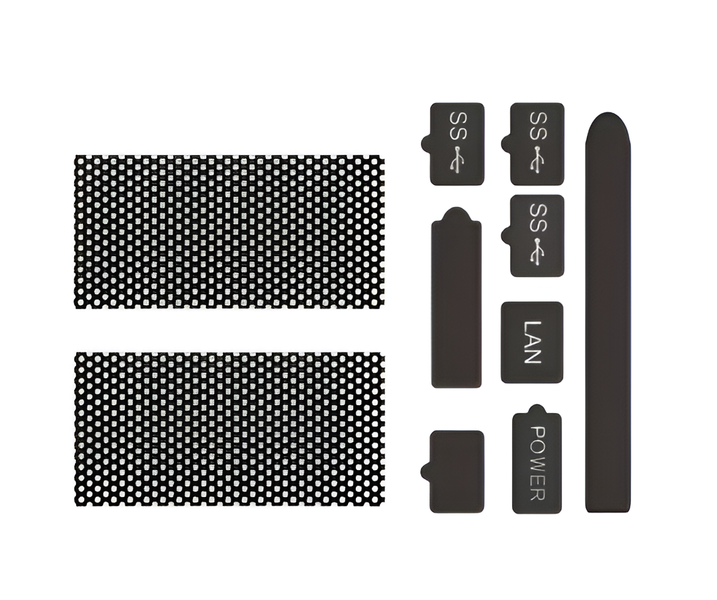 Dust Filter Kit With Silicone Dustproof Plugs Compatible With Xbox Series X