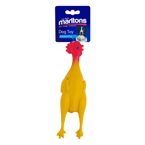 Marltons Latex Chicken Dog Toy