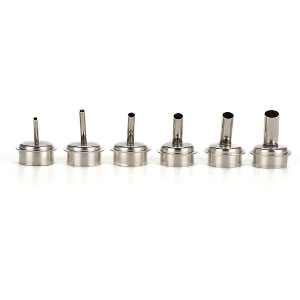 6pieces Steel Nozzles 3-10mm for 861DW