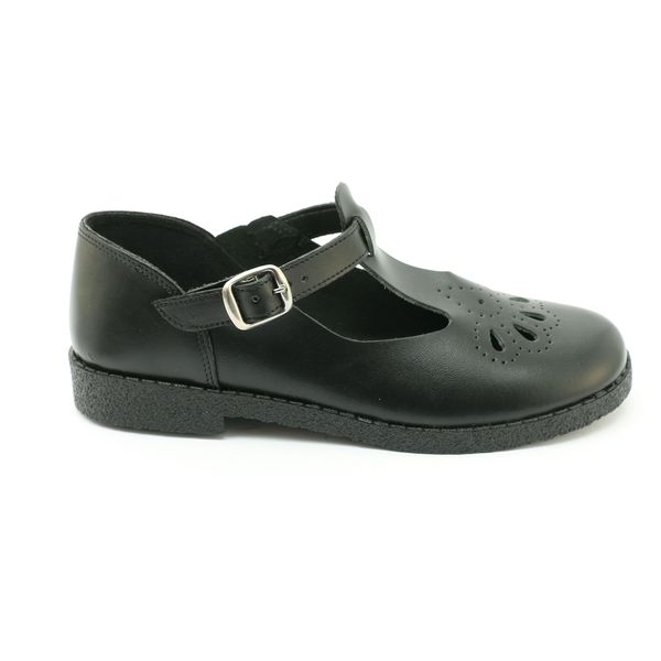 Toughees Betty Teardrop Girls School Shoes