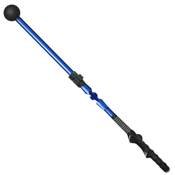 Golf Swing Trainer Exerciser Aid Adjustable Golf Training Aid Black