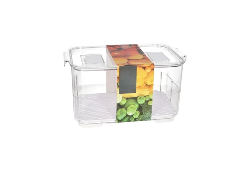 Fruit &amp; Veggie Drain Box - 23.3cm