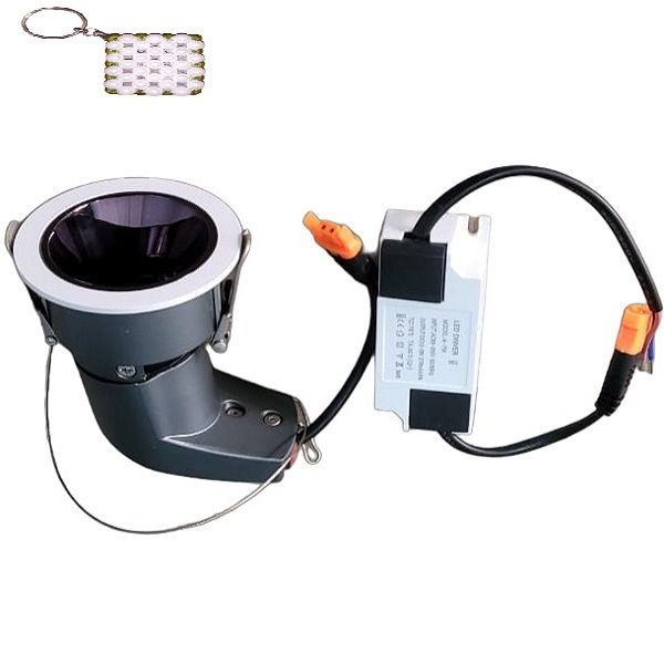 LED Downlight Recessed Ceiling Spotlight 7W+Key Holder