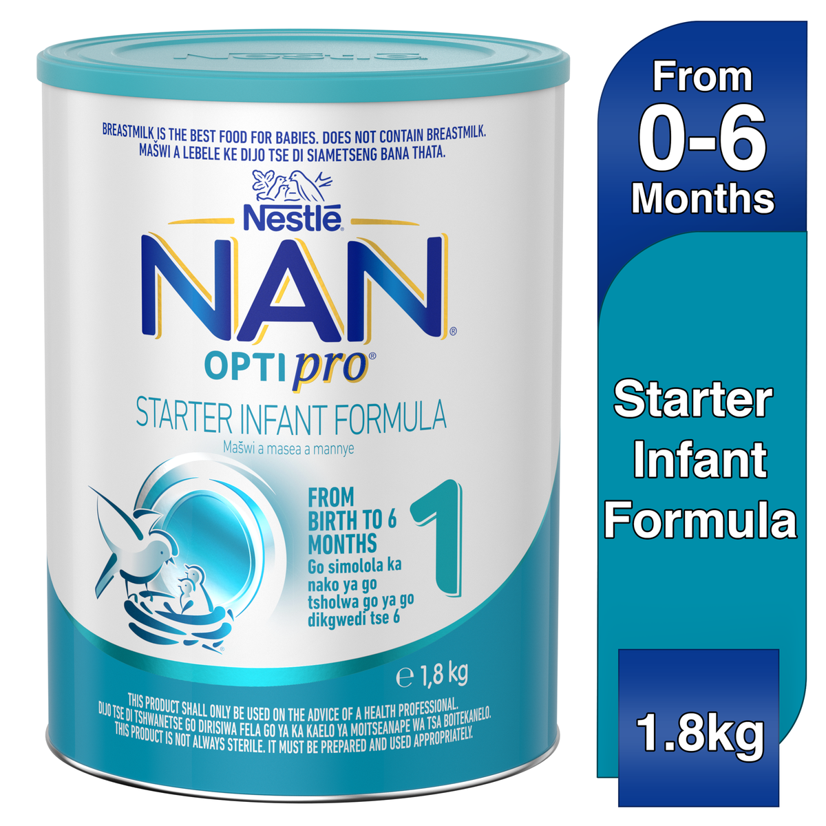 Nestle - Nan Optipro 1 - 1.8kg, Shop Today. Get it Tomorrow!