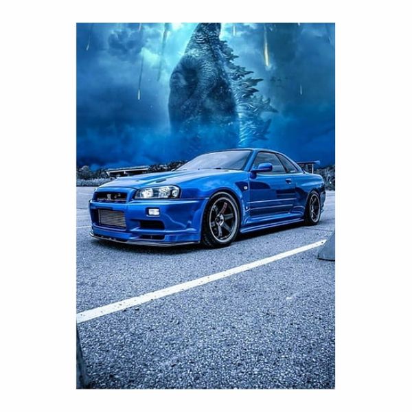 Nissan Gtr R34 002 - A1 Poster