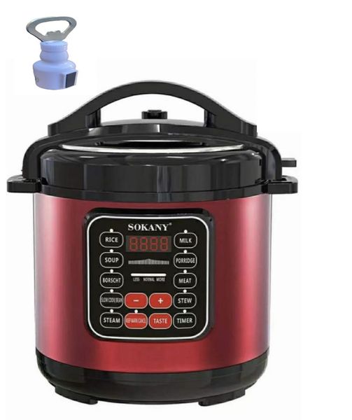 Sokany - Touch Screen Pressure Cooker And Bottle Opener