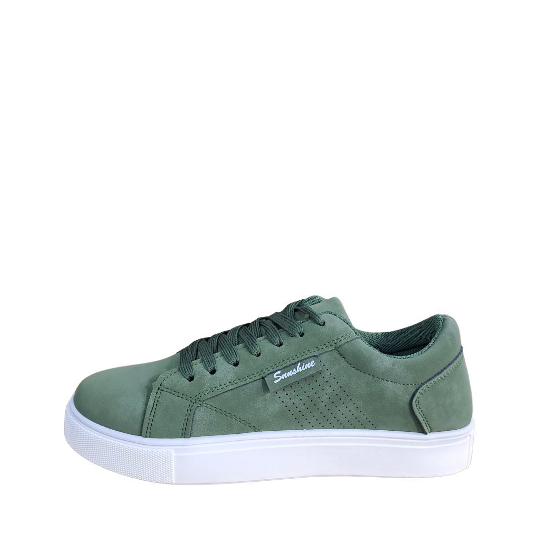 Futura Mid Heel Sneakers ライトグリーン s-zoom.file