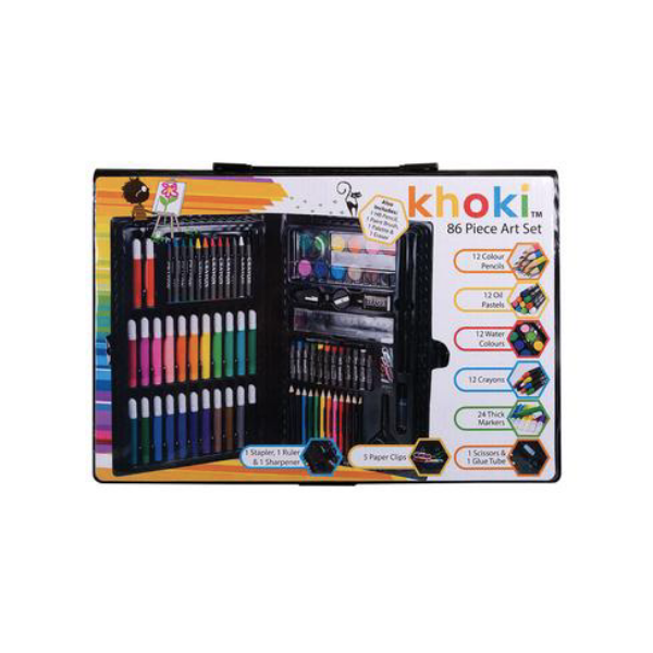 Khoki Stationary Art Set 86 Piece Shop Today. Get it Tomorrow
