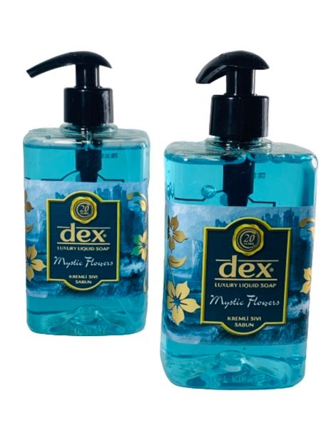 Dex flowers Hand liquid Soap - Set of 2 x 500ml Liquid Soap
