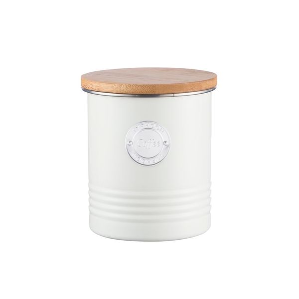 Typhoon Living Cream Coffee Canister