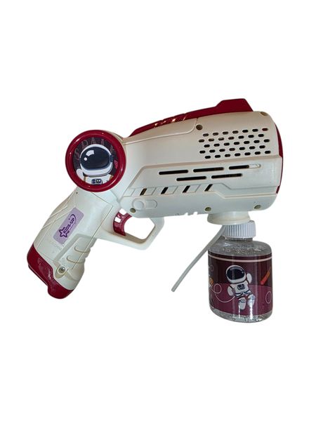 Kids-Up Led Light Astronaut Space Bubble Machine Automatic + Bottle