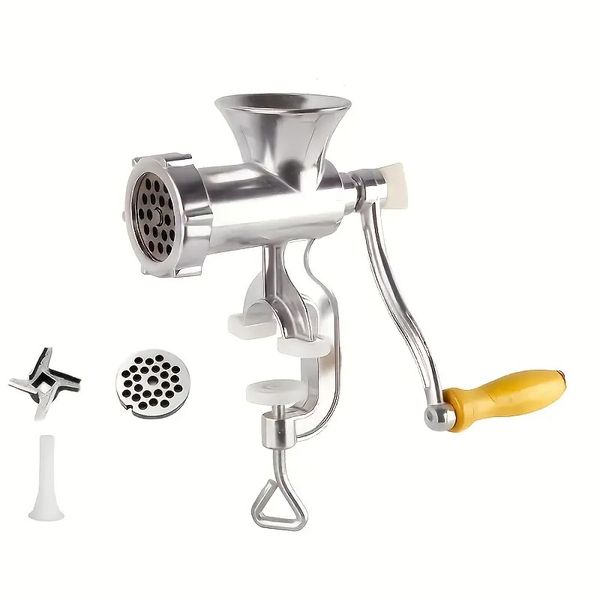 Heavy-Duty Manual Meat Grinder and Food Processor