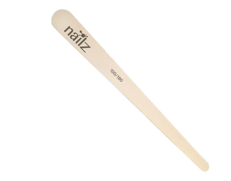 NAILZ Nail File - Teardrop Black 100/180 x 5