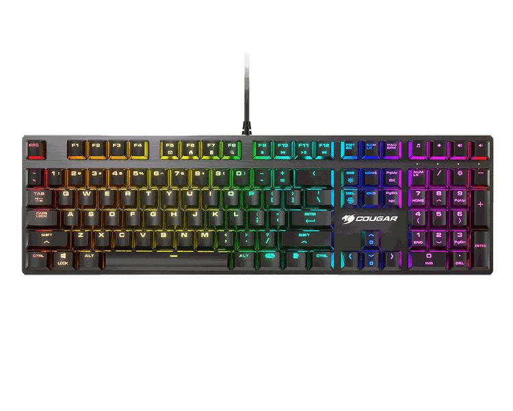 Cougar VANTAR MX Gaming Keyboard-Red Switch