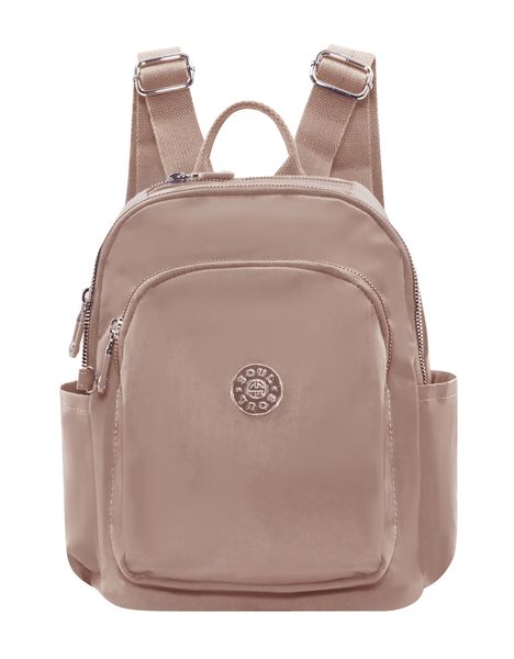 Water-Repellent Nylon Backpack - Small, Compact, Everyday, Multiple Pockets