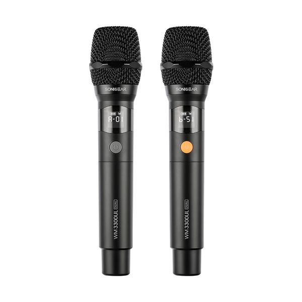 SonicGear WM 3300 UL Dual Professional UHF Wireless Microphone