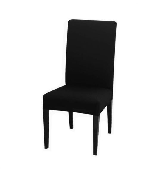 Elastic Smooth Stretchy Dining Chair Cover-Set of 6