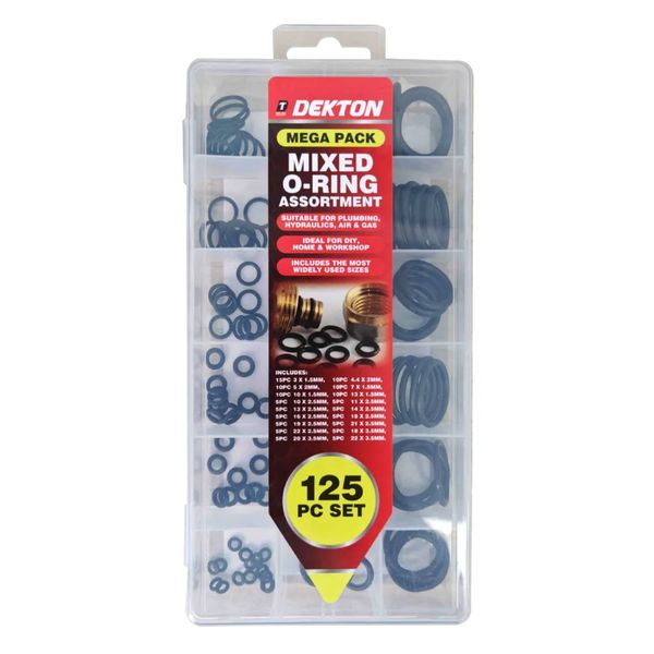 Dekton 125 Piece Mixed O Rings