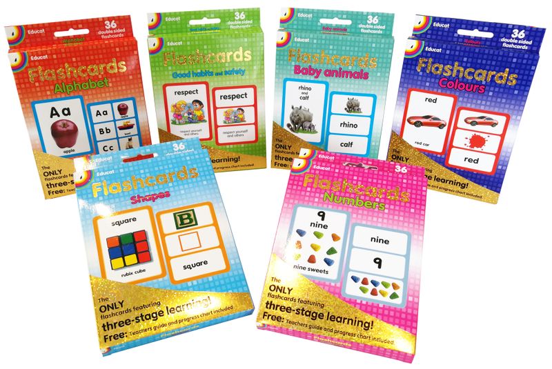 Educat Kids Giant Flashcard Bundle