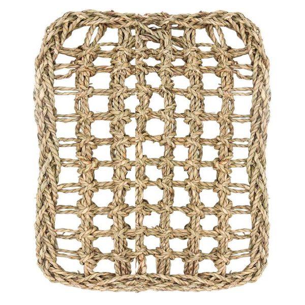 Pet Natural Woven Seagrass Reptile Lounging Climbing Hammock (20cm)