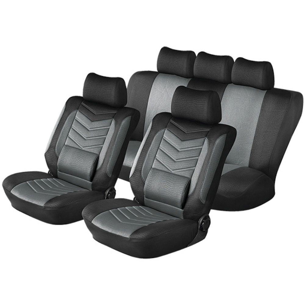 Auto Gear 11 Piece Car Seat Cover Set Black/Anthracite Shop Today