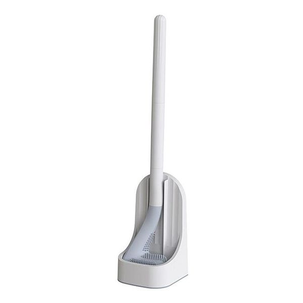 Silicone Toilet Brush &amp; Holder Wall Mounted