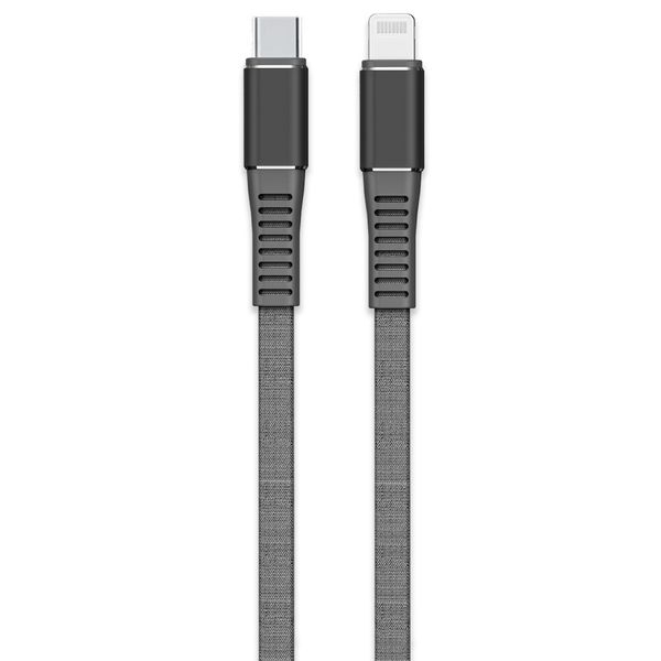 Superfly 60-Watt Lightning MFI Sync &amp; Charge Cable - Aluminium