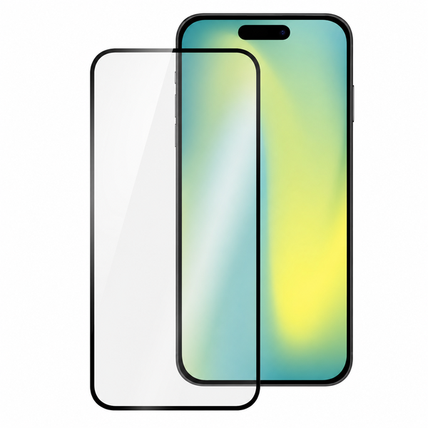 Moov Curved Glass Screen Guard Compatible with iPhone 17 and 16 Pro