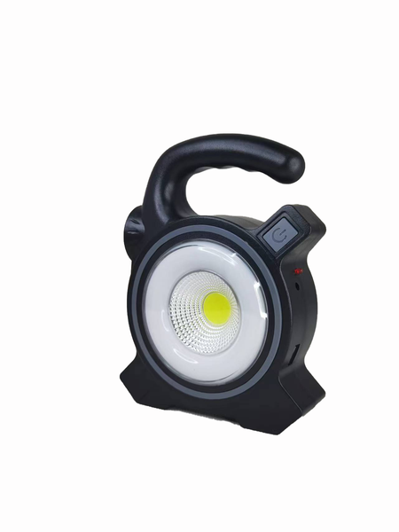 Solar Powered and USB Charging Cob Work Lights, Super Bright Light