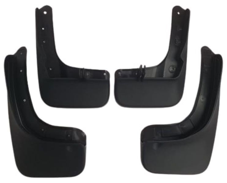 Mud Flaps Set for VW Polo 6 TSI 2014 - On