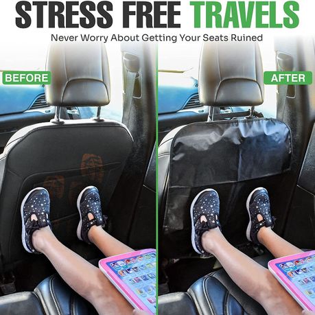 Bum Bum Baby Non Slip Waterproof Car Seat Protector Kick Mat