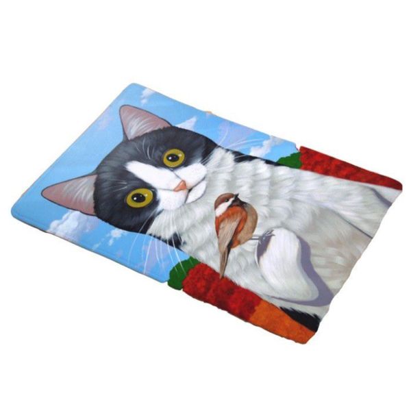 Home Decor Doormat - Cat &amp; Bird