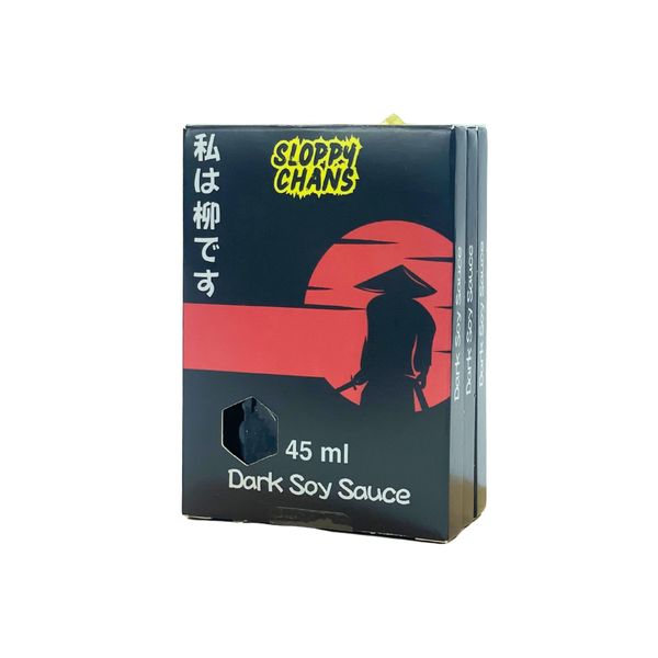 Sloppy Chans Dark Soy Sauce 45ml 3 Pack